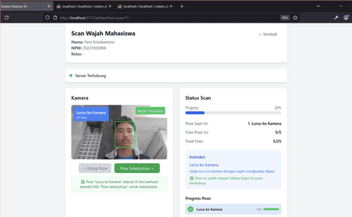 Student Attendance System | Face Recognition