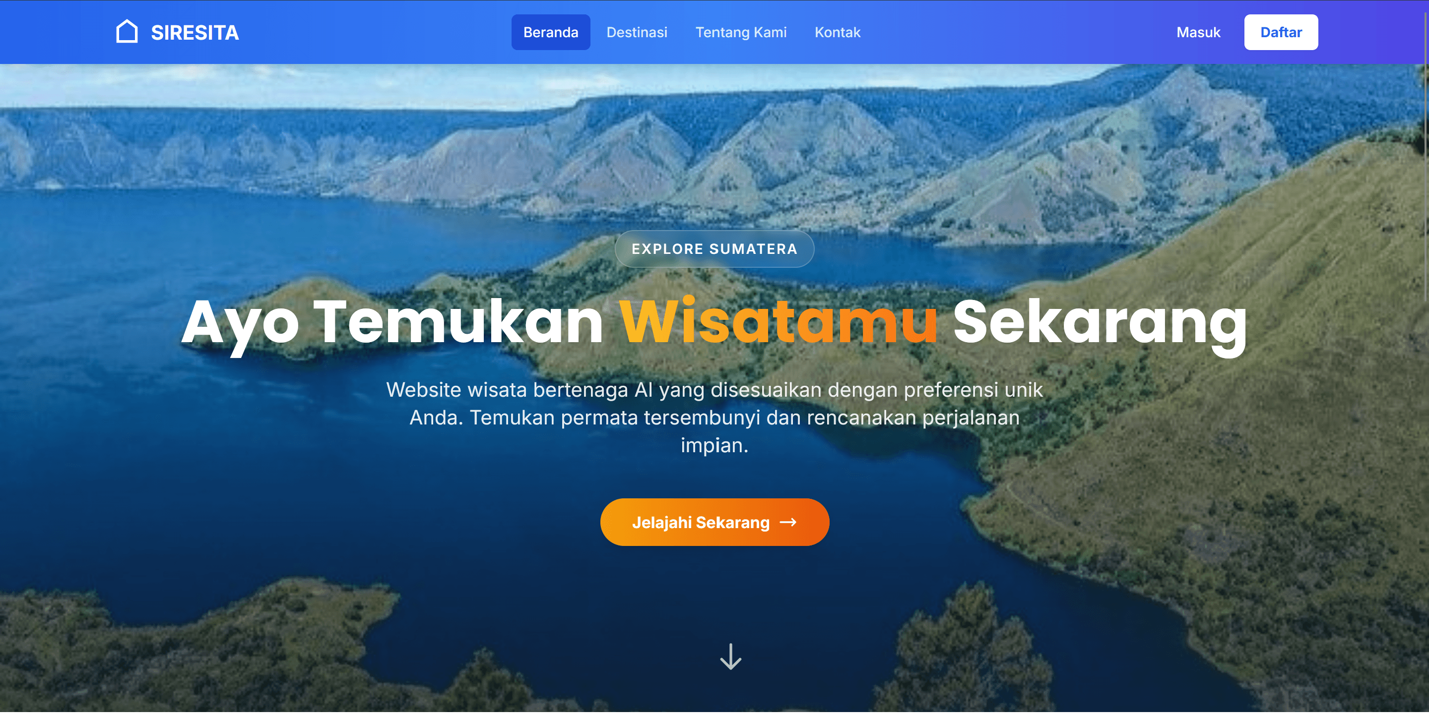SIRESITA | Destination Recommendation System for North Sumatra